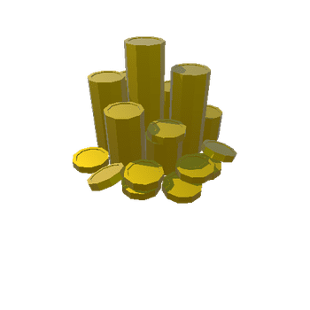 gold coin pile 3